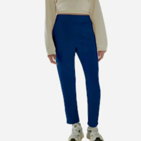 Leze Kendal Pant Navy Women’s Size S Elastic Waist Pockets Sweatpants Joggers - Picture 12 of 12